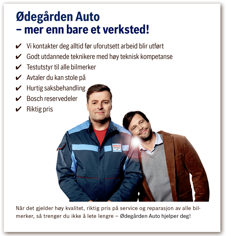 Kvalitet og service Ødegården Auto